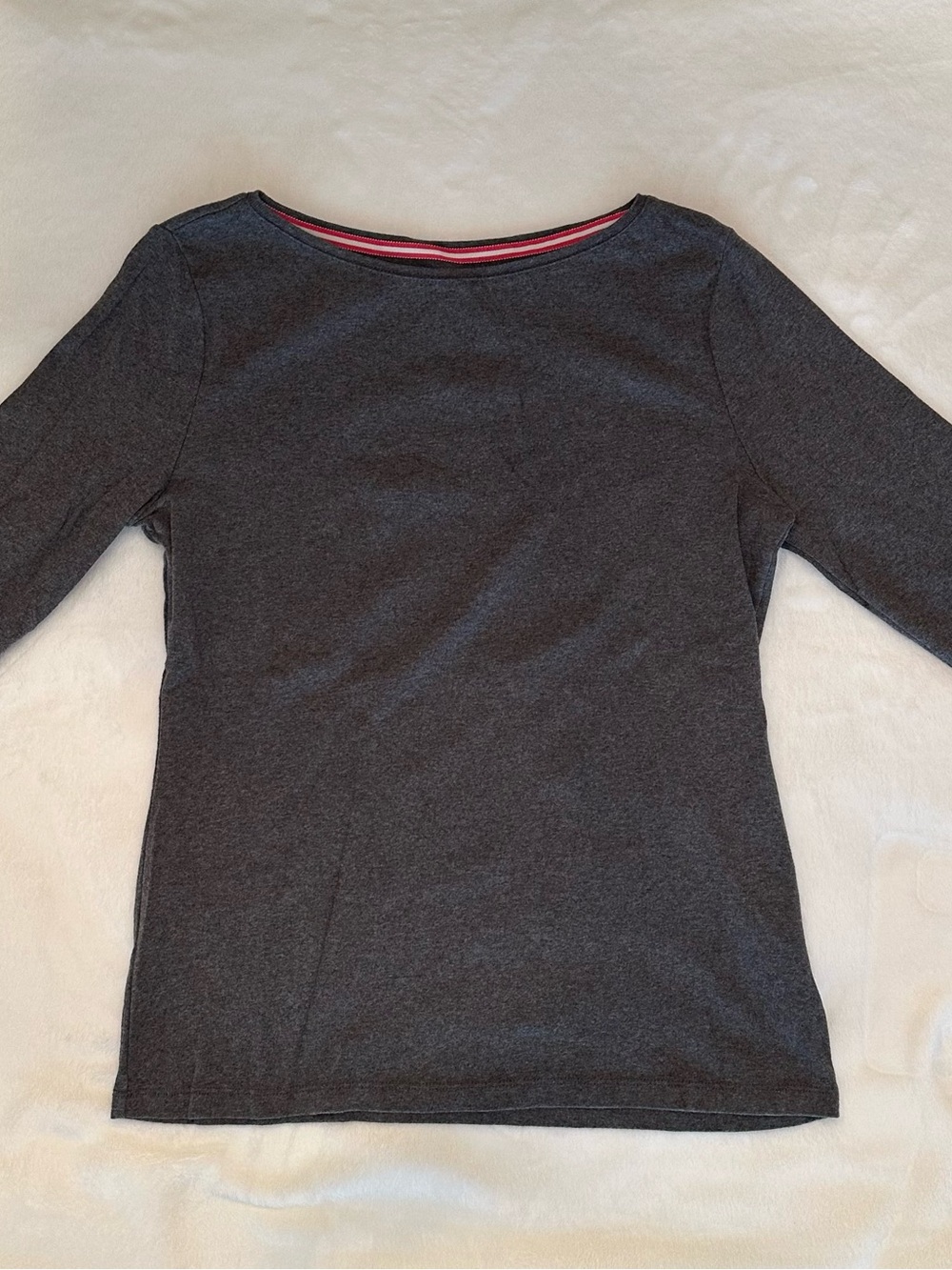 Talbots Classic Women's 3/4 Sleeve - Charcoal